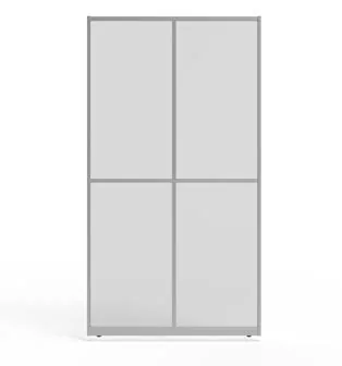 Bridge 500 door configuration with four panels in a two by two grid Bridge 500 door configuration with four panels in a two by two grid